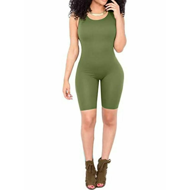 Stretch Jumpsuit Romper Lady Long Blouse Top Bodysuit Women Sleeveless Leotard Stretch Jumpsuit Romper Lady Long Blouse Top Bodysuit Women Sleeveless Leotard